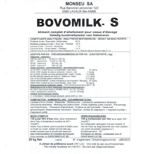 Image de BOVOMILK S