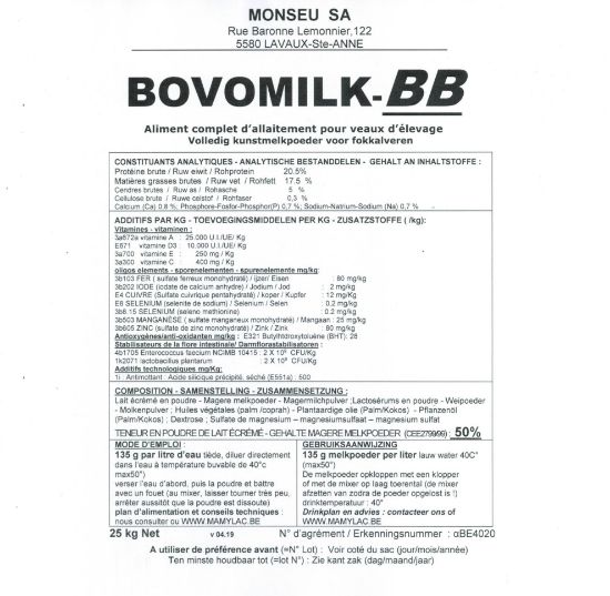 Image de BOVOMILK BB